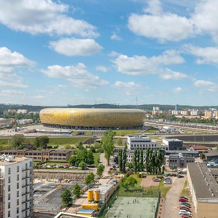 Sea View Letnica Tower & Sea View By Downtown Apartments Гданск Екстериор снимка